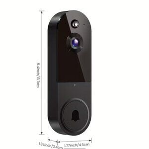 1080P Video Doorbell Camera Intelligent Body Detection Cloud Storage 2 way audio